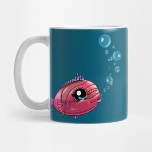 Pink Fish Mug